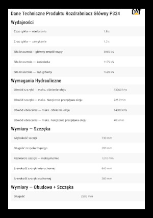 Betonroppantók Caterpillar P324