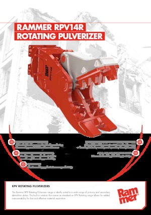 Betonroppantók Rammer RPV14R 