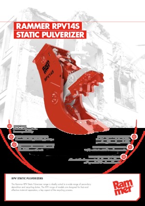 Betonroppantók Rammer RPV14S
