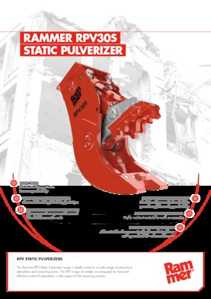 Betonroppantók Rammer RPV30S