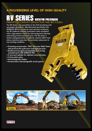 Betonroppantók OSA Demolition Equipment RV 110 