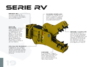 Betonroppantók OSA Demolition Equipment RV 6 