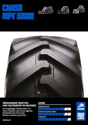 Éptőgép abroncsok Camso MPT 532R 440/80R28 IND