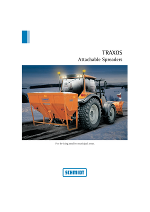 Konténeres szóróberendezések Schmidt Traxos 12 VH