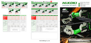 Vezetéknélküli sarokcsiszolók HiKOKI G3613DF