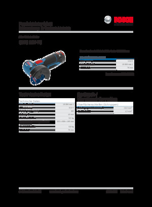 Vezetéknélküli sarokcsiszolók Bosch GWS 12V-76