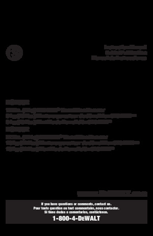 Vezetéknélküli bontókalapácsok DEWALT DCH832X1