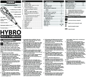 Vezetéknélküli fúrók és csavarbehajtók Narex AS 37-2