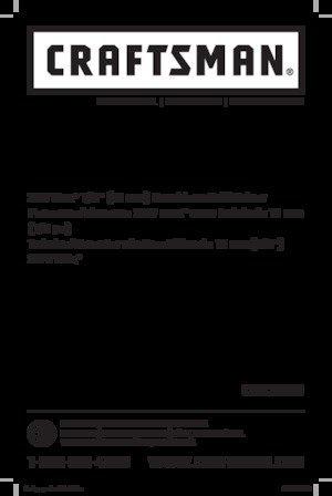 Vezetéknélküli fúrók és csavarbehajtók Craftsman CMCD720D2 