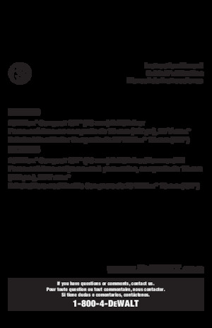 Vezetéknélküli fúrók és csavarbehajtók DEWALT DCD800B