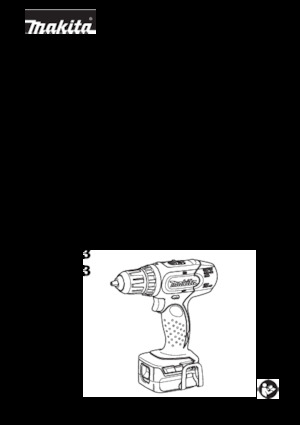 Vezetéknélküli fúrók és csavarbehajtók Makita DDF453