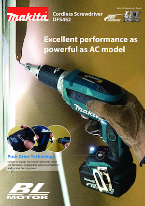 Vezetéknélküli fúrók és csavarbehajtók Makita DFS452 