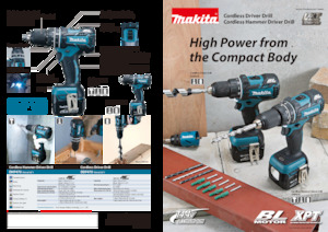 Vezetéknélküli fúrók és csavarbehajtók Makita DHP470 