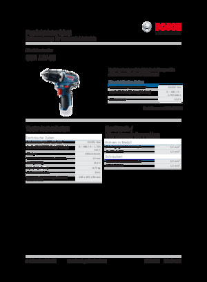 Vezetéknélküli fúrók és csavarbehajtók Bosch GSR 12V-35