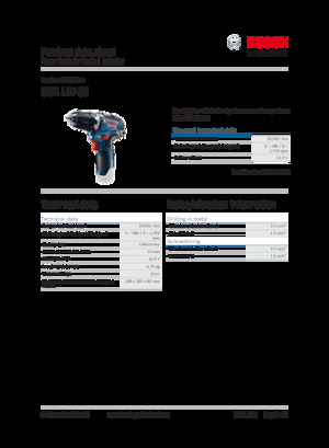 Vezetéknélküli fúrók és csavarbehajtók Bosch GSR 12V-35