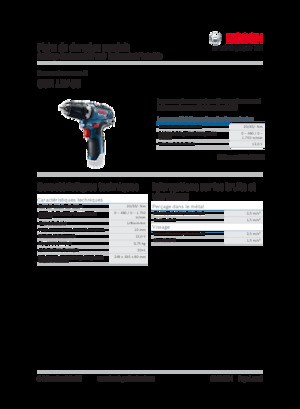 Vezetéknélküli fúrók és csavarbehajtók Bosch GSR 12V-35