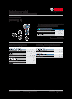 Vezetéknélküli fúrók és csavarbehajtók Bosch GSR 12V-35 FC