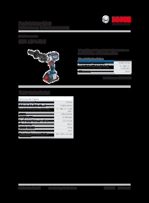 Vezetéknélküli fúrók és csavarbehajtók Bosch GSR 18V-110 C