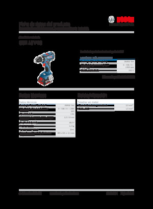 Vezetéknélküli fúrók és csavarbehajtók Bosch GSR 18V-28