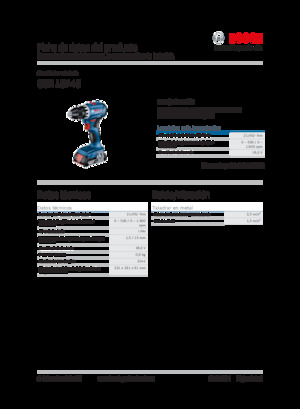 Vezetéknélküli fúrók és csavarbehajtók Bosch GSR 18V-45