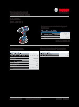 Vezetéknélküli fúrók és csavarbehajtók Bosch GSR 18V-60 C