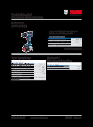 Vezetéknélküli fúrók és csavarbehajtók Bosch GSR 18V-90 C