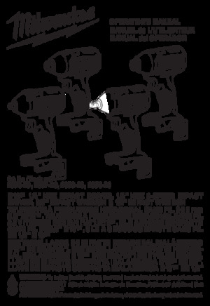 Vezetéknélküli ütvecsavarozók és csavarkulcsok Milwaukee 2658-20