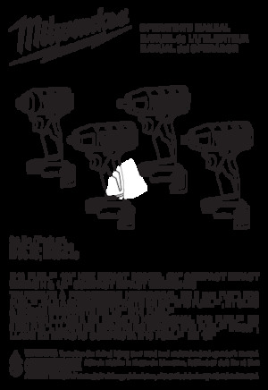 Vezetéknélküli ütvecsavarozók és csavarkulcsok Milwaukee 2759-20