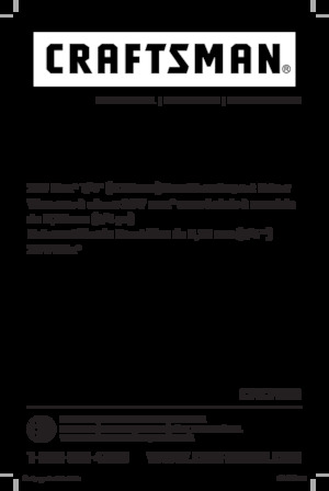 Vezetéknélküli ütvecsavarozók és csavarkulcsok Craftsman CMCF820D2 