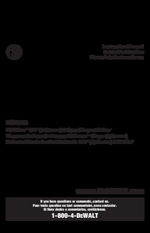 Vezetéknélküli ütvecsavarozók és csavarkulcsok DEWALT DCF845B