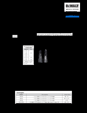 Vezetéknélküli ütvecsavarozók és csavarkulcsok DEWALT DCF860B