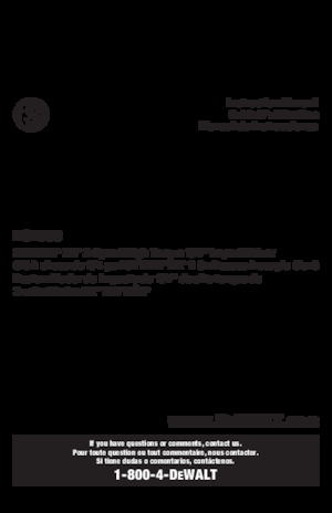 Vezetéknélküli ütvecsavarozók és csavarkulcsok DEWALT DCF860B