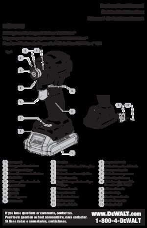 Vezetéknélküli ütvecsavarozók és csavarkulcsok DEWALT DCF870B