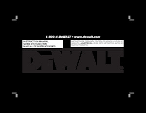 Vezetéknélküli ütvecsavarozók és csavarkulcsok DEWALT DCF885B