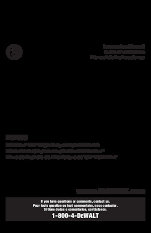 Vezetéknélküli ütvecsavarozók és csavarkulcsok DEWALT DCF900P1