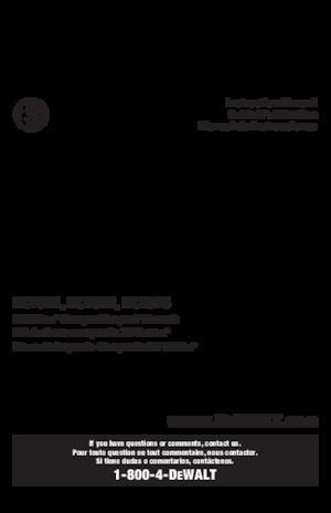 Vezetéknélküli ütvecsavarozók és csavarkulcsok DEWALT DCF923B