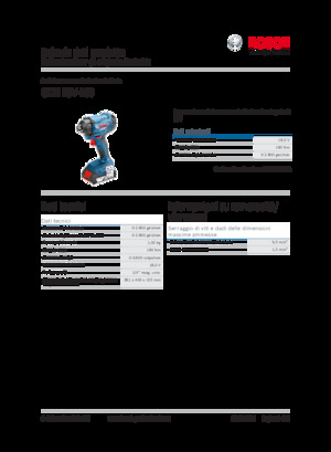Vezetéknélküli ütvecsavarozók és csavarkulcsok Bosch GDR 18V-160