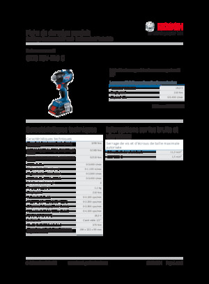 Vezetéknélküli ütvecsavarozók és csavarkulcsok Bosch GDS 18V-210 C