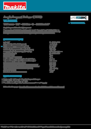 Vezetéknélküli ütvecsavarozók és csavarkulcsok Makita TL064DZ