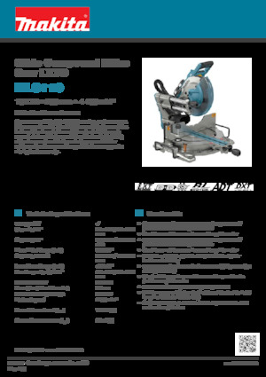 Vezetéknélküli gérvágók Makita DLS110