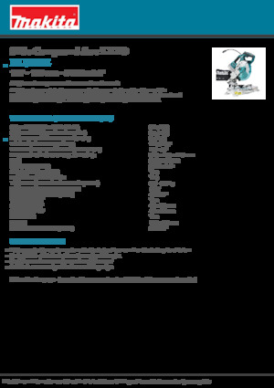 Vezetéknélküli gérvágók Makita DLS600Z