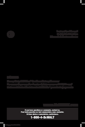 Vezetéknélküli fúrókalapácsok DEWALT DCH293B