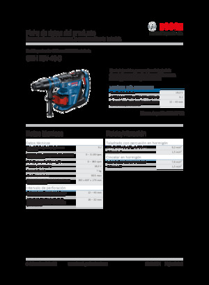 Vezetéknélküli fúrókalapácsok Bosch GBH 18V-40 C