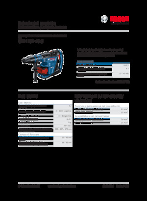 Vezetéknélküli fúrókalapácsok Bosch GBH 18V-40 C