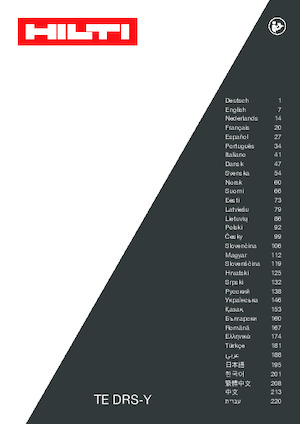Vezetéknélküli fúrókalapácsok Hilti TE 50-22