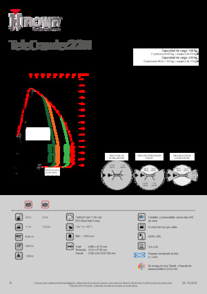 Lánctalpas töretőgémes munkaállványok Hinowa TeleCrawler 22N