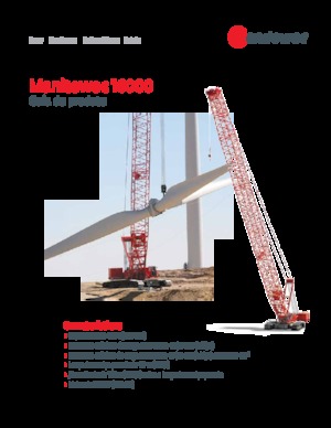 Lánctalpas daruk - rácsos gém Manitowoc 16000