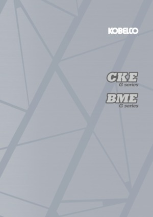 Lánctalpas daruk - rácsos gém Kobelco CKE1100G