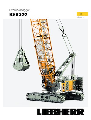 Lánctalpas daruk - rácsos gém Liebherr HS 8200