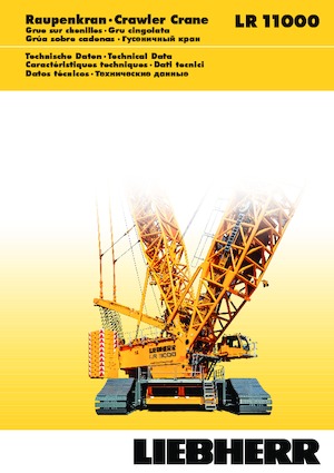 Lánctalpas daruk - rácsos gém Liebherr LR 11000